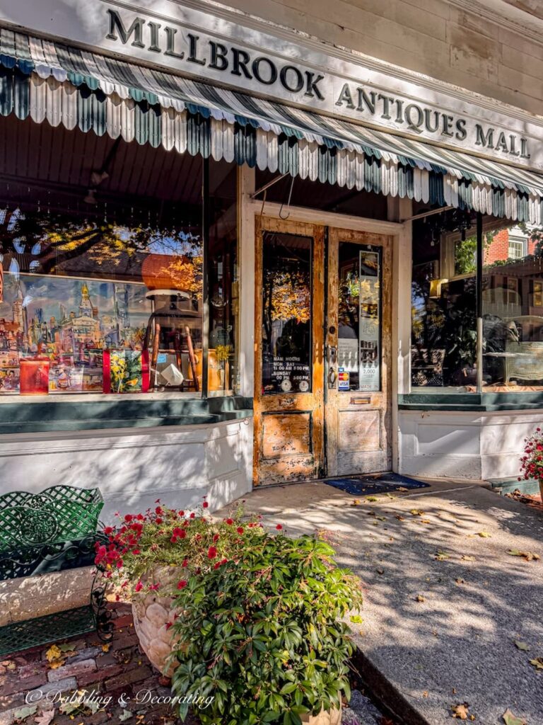 MillBrook Antique Mall in MillBrook, NY.