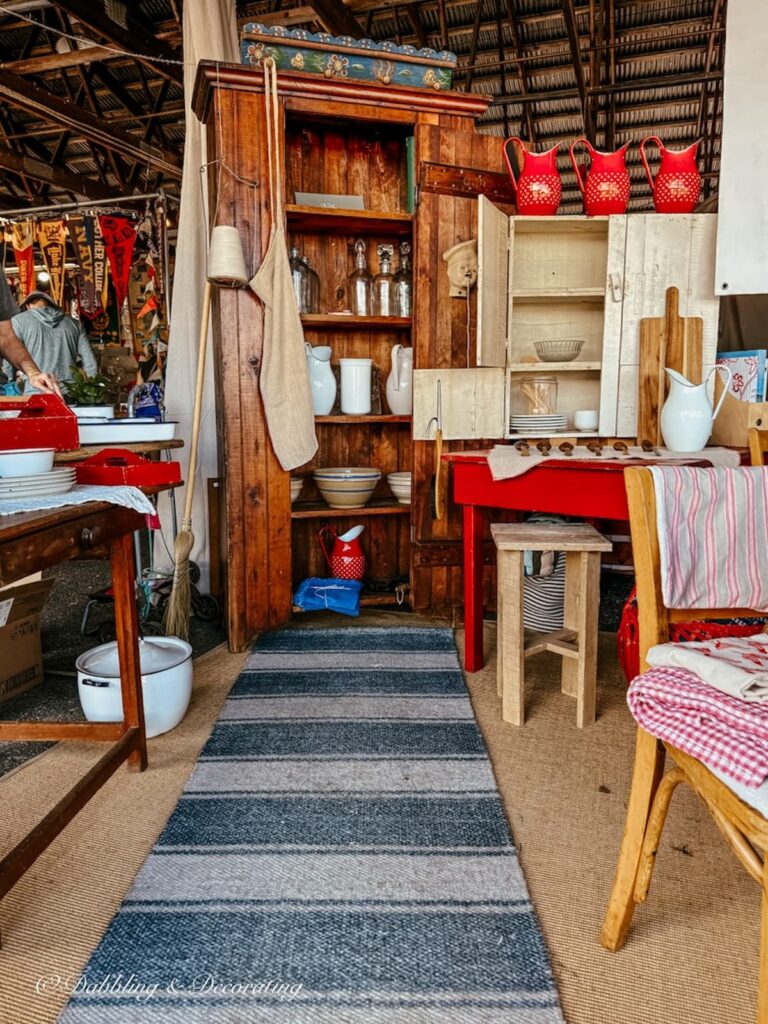Swedish Farmhouse booth at the Country Living Fair, one of my favorites.