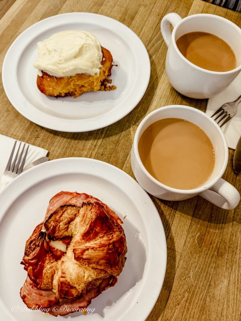 Breakfast in MillBrook, NY.