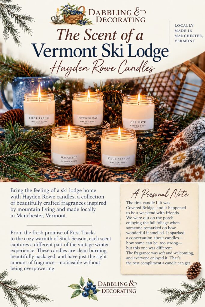 Hayden & Rowe Vermont Candles Product and Collaboration Announcement PDF